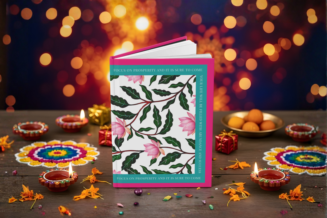 Channel the Prosperity of Diwali With This Colorful Notebook