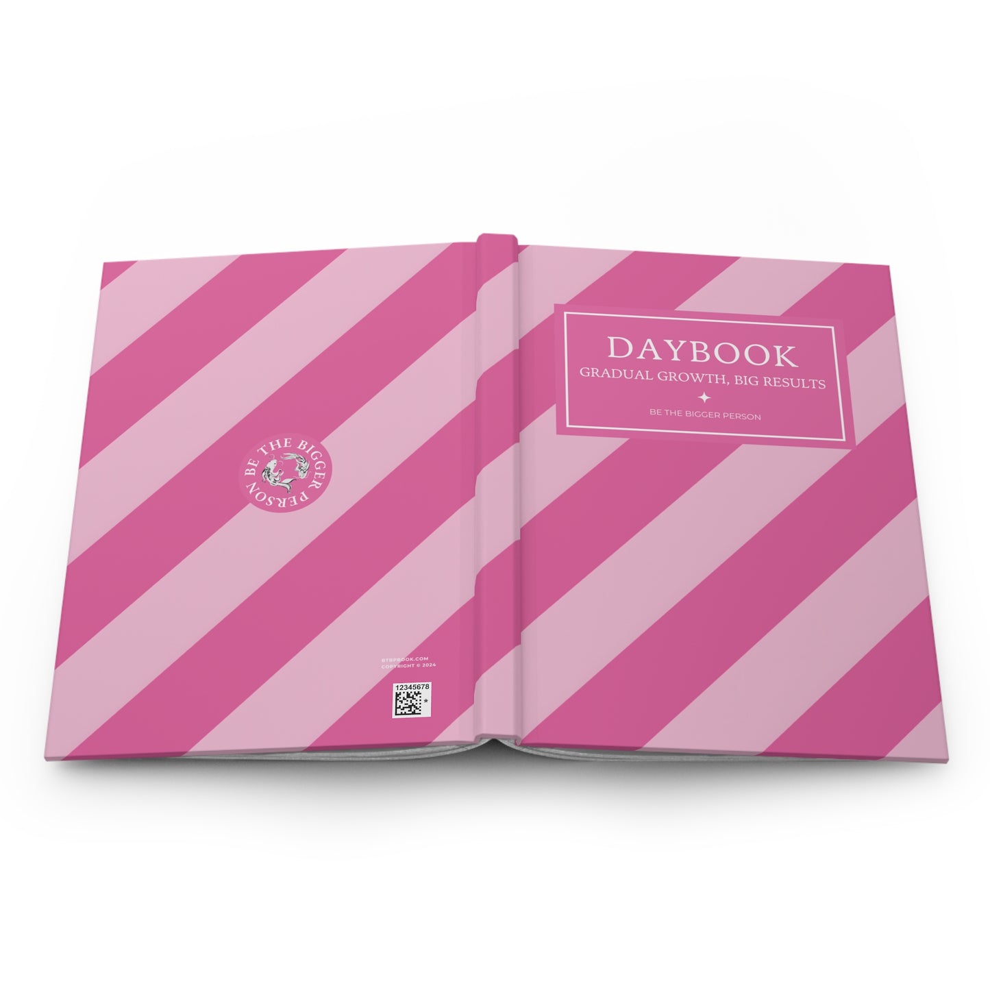 PASTEL PINK | Diagonal Dual-Colors Daybook