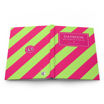 NEON PINK-LIME | Diagonal Dual-Colors Daybook