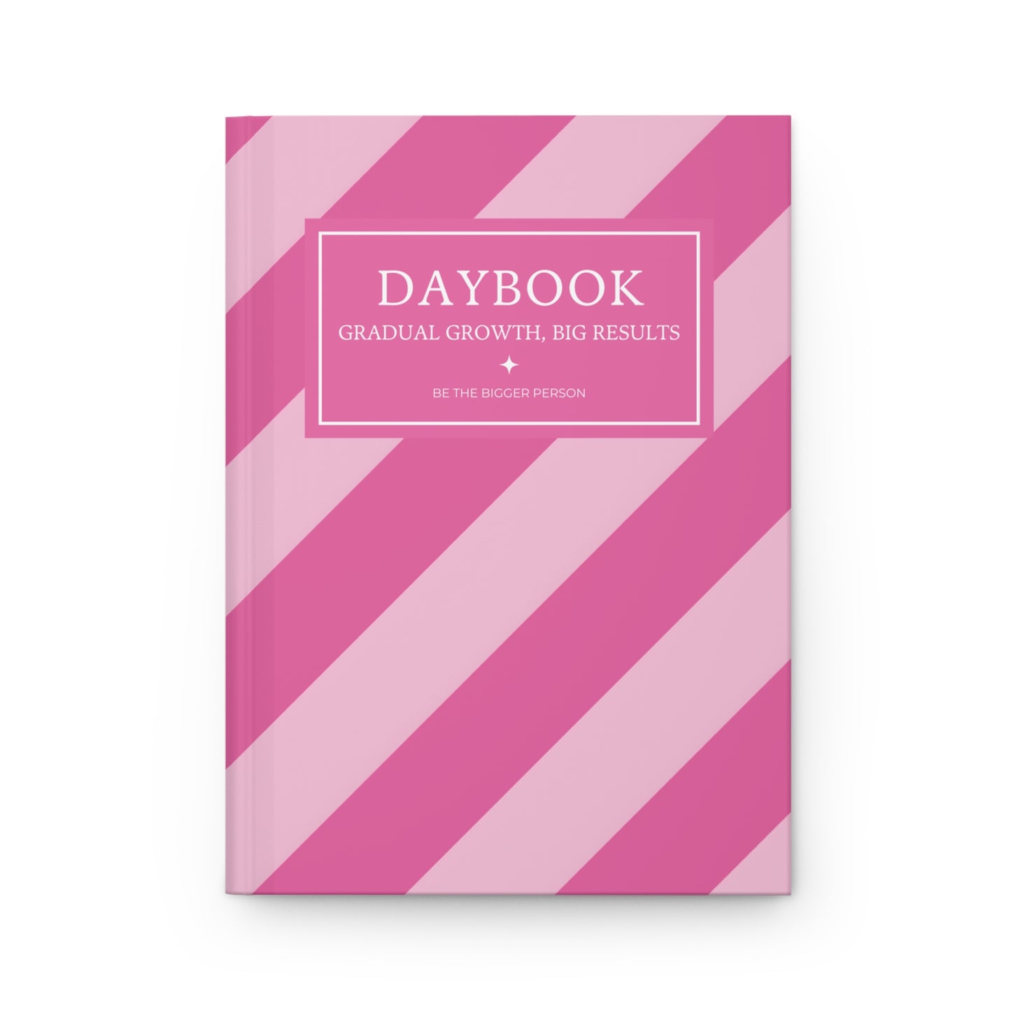 PASTEL PINK | Diagonal Dual-Colors Daybook