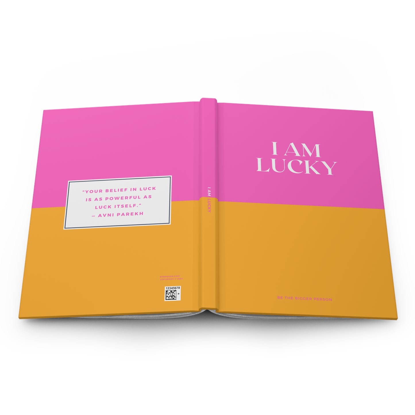 LUCKY | Positive Affirmation Notebook