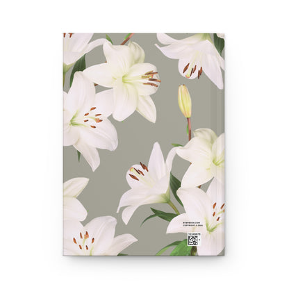 PLATINUM LILIES | Daily Plans Notebook