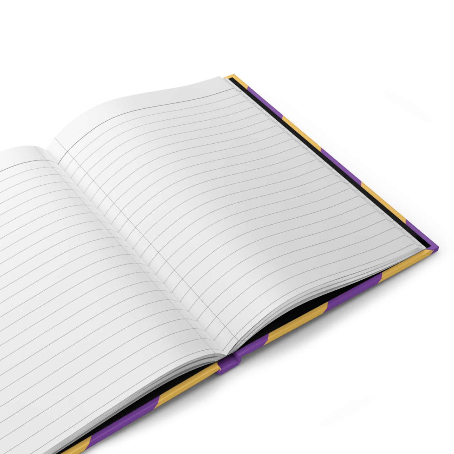 TEAM SPIRIT PURPLE-YELLOW | Diagonal Dual-Colors Daybook