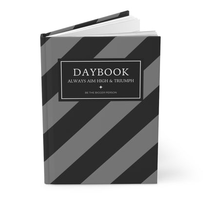 TEAM SPIRIT BLACK-GREY | Diagonal Dual-Colors Daybook