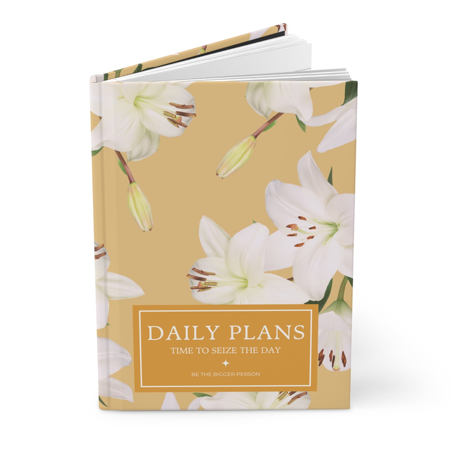 BUTTERSCOTCH LILIES | Daily Plans Notebook