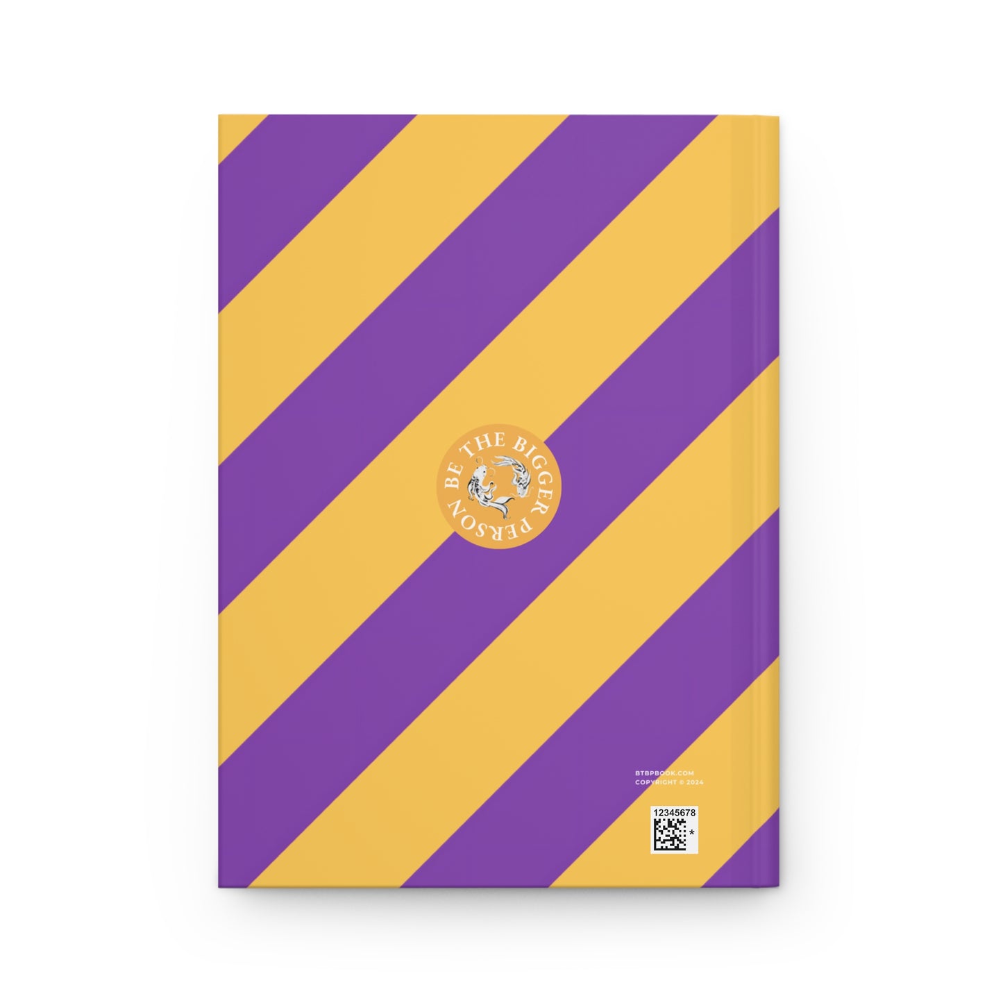 TEAM SPIRIT PURPLE-YELLOW | Diagonal Dual-Colors Daybook