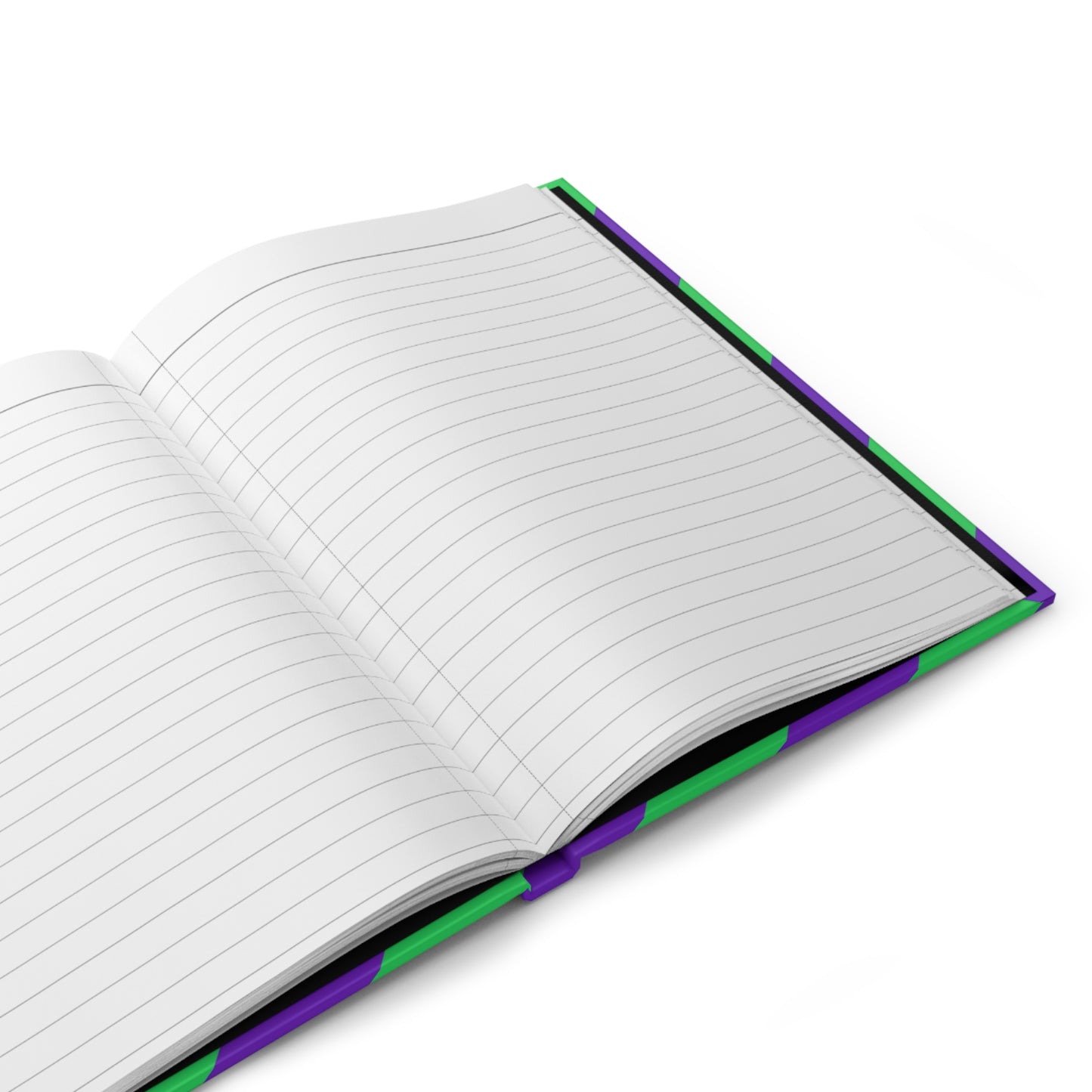 NEON PURPLE-GREEN | Diagonal Dual-Colors Daybook