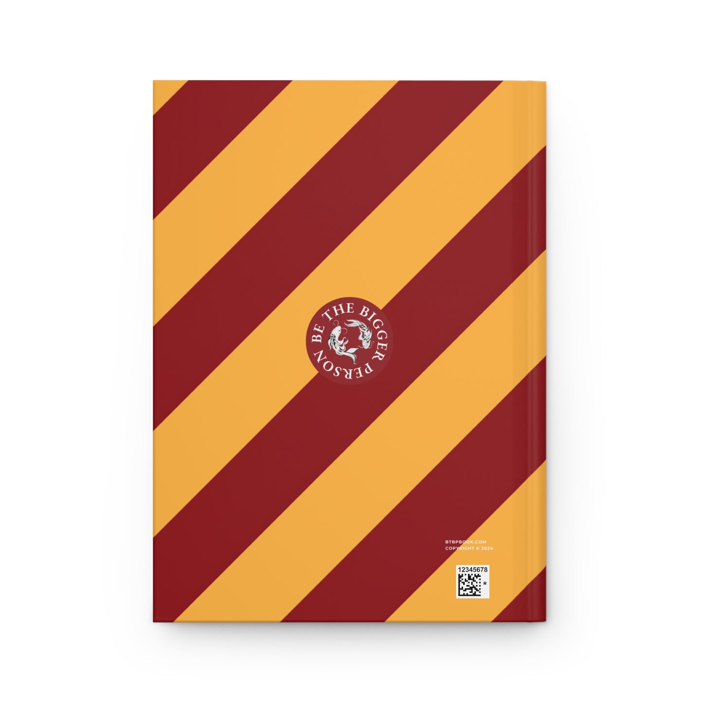 TEAM SPIRIT BURGUNDY-MUSTARD | Diagonal Dual-Colors Daybook