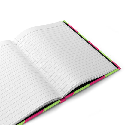 NEON PINK-LIME | Diagonal Dual-Colors Daybook