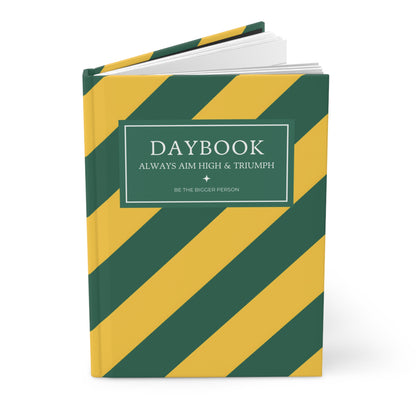 TEAM SPIRIT GREEN-YELLOW | Diagonal Dual-Colors Daybook