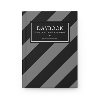 TEAM SPIRIT BLACK-GREY | Diagonal Dual-Colors Daybook