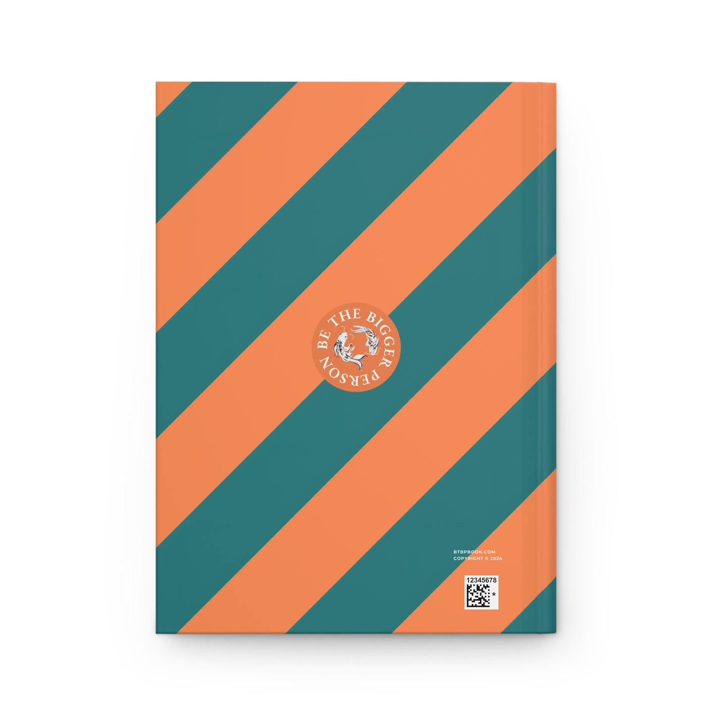 TEAM SPIRIT AQUA-ORANGE | Diagonal Dual-Colors Daybook