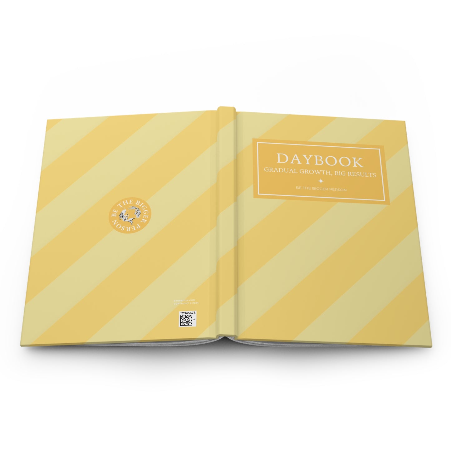 PASTEL YELLOW | Diagonal Dual-Colors Daybook