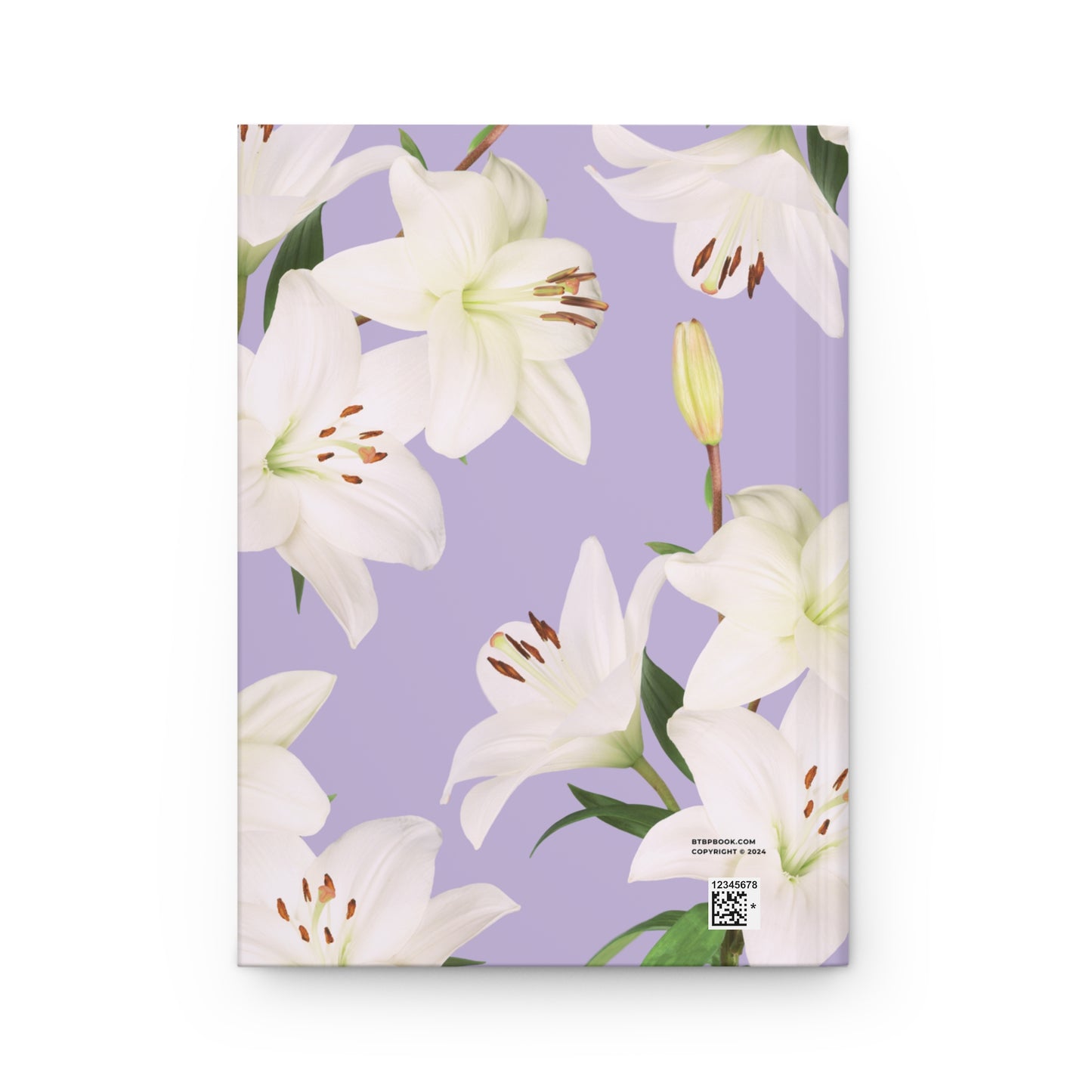 LILAC LILIES | Daily Plans Notebook