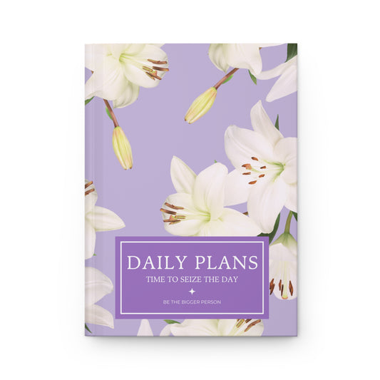 LILAC LILIES | Daily Plans Notebook