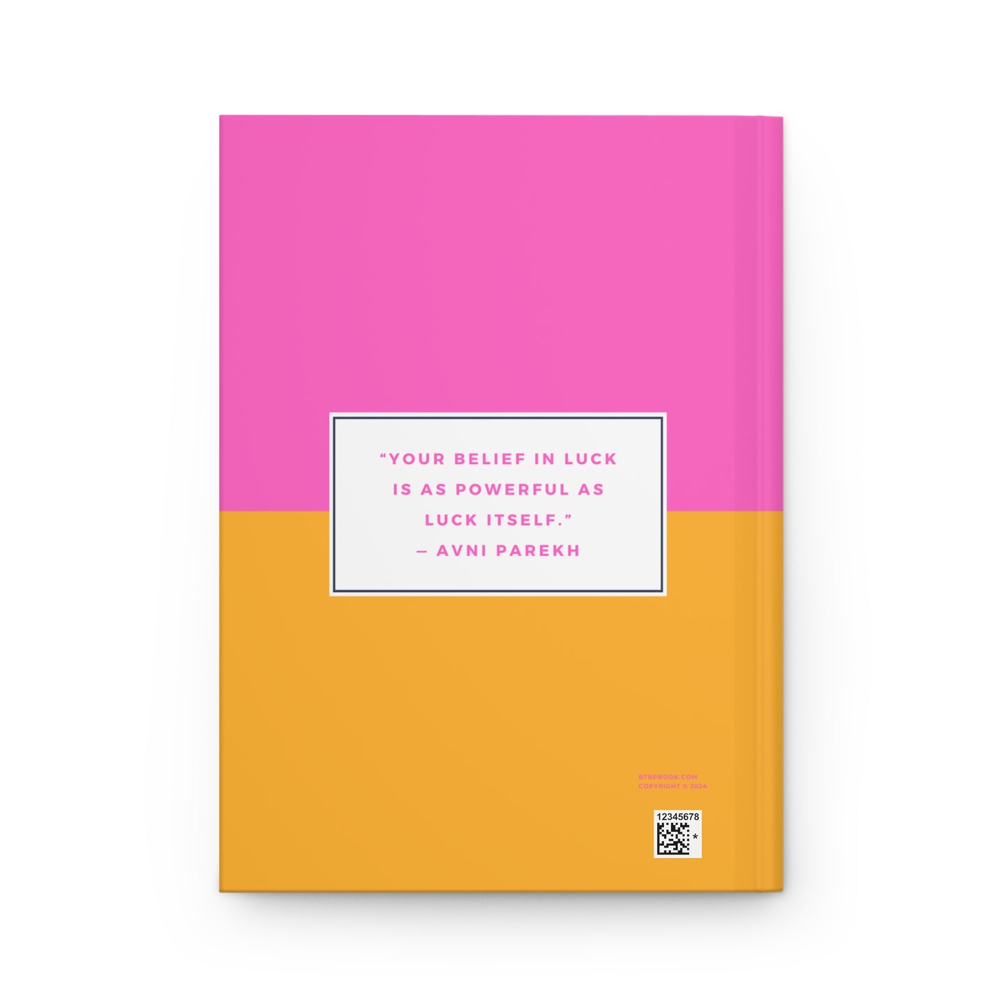 LUCKY | Positive Affirmation Notebook