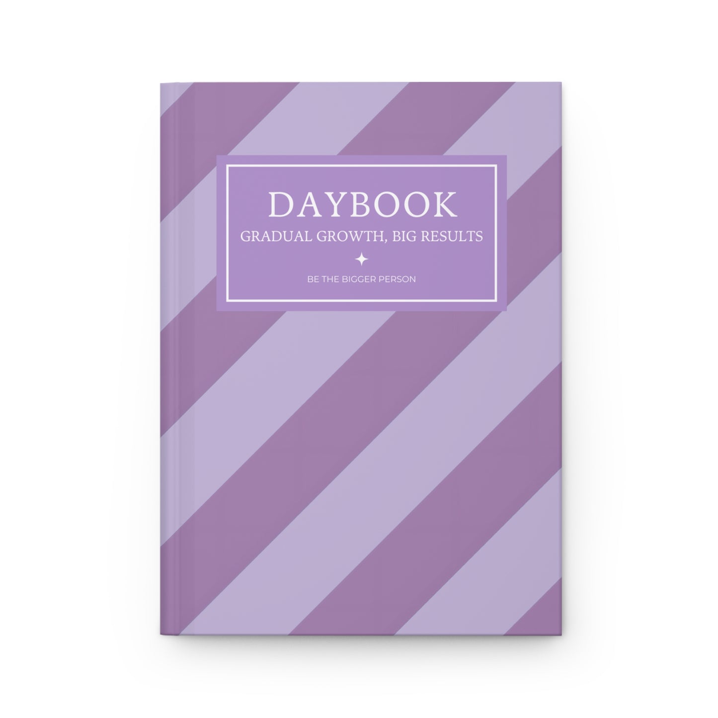 PASTEL PURPLE | Diagonal Dual-Colors Daybook