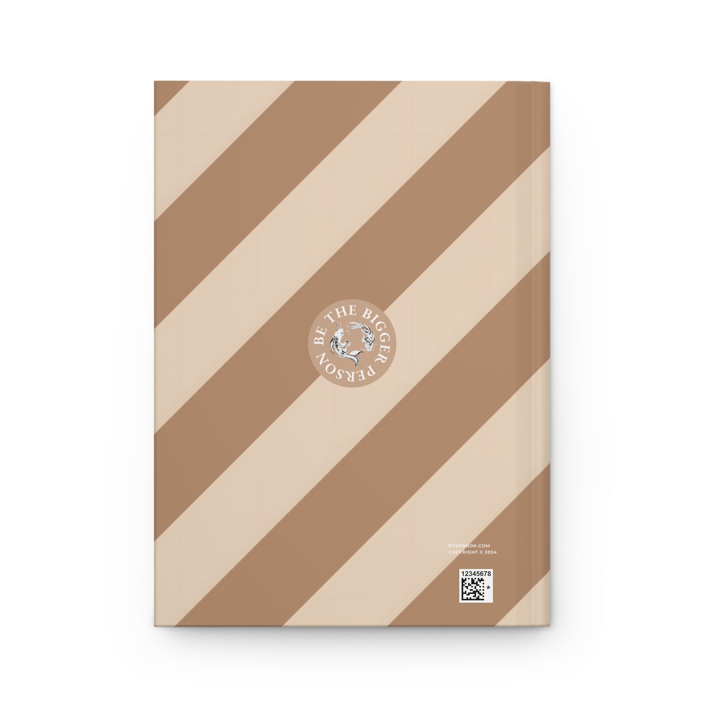 PASTEL TAN | Diagonal Dual-Colors Daybook