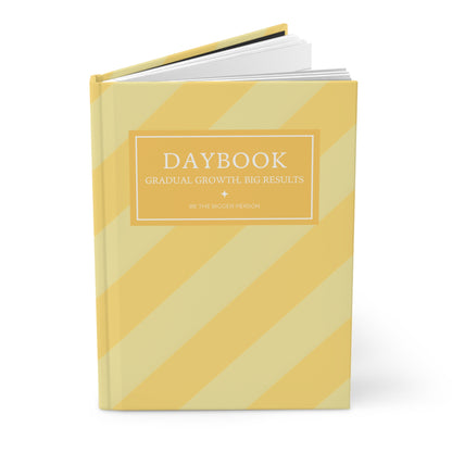 PASTEL YELLOW | Diagonal Dual-Colors Daybook